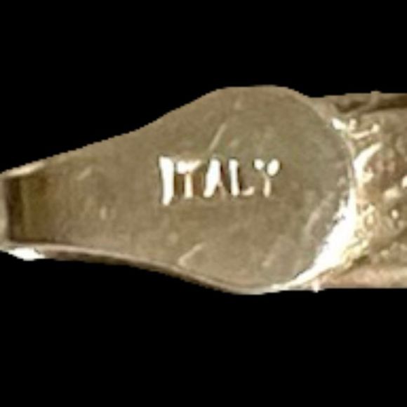 RG# Italian Classic Sterling 925 Silver Herringbone Bracelet - Picture 7 of 8